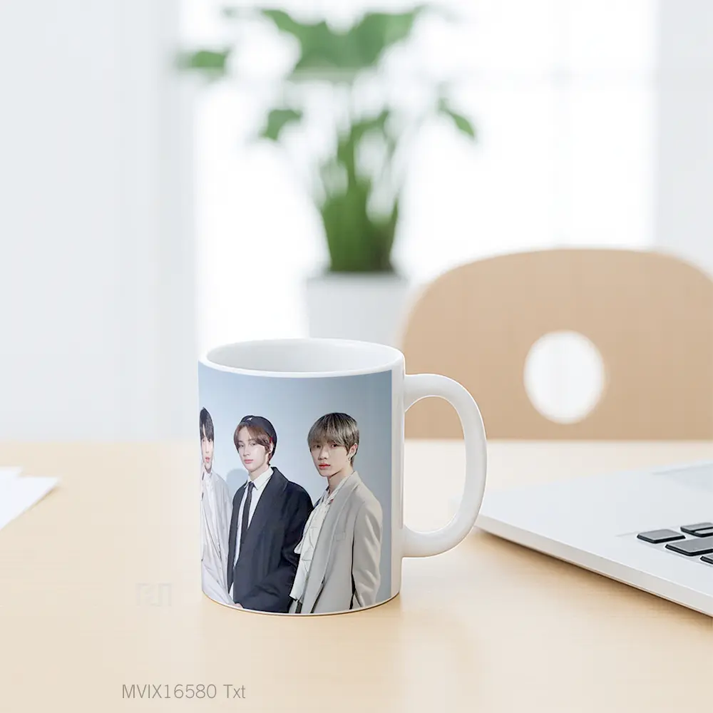 Mug Txt Full Wrap Lanscape - All-side / Desain