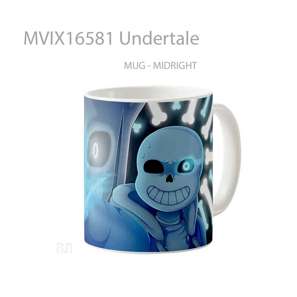 Mug Undertale Full Wrap Lanscape - All-side / Desain