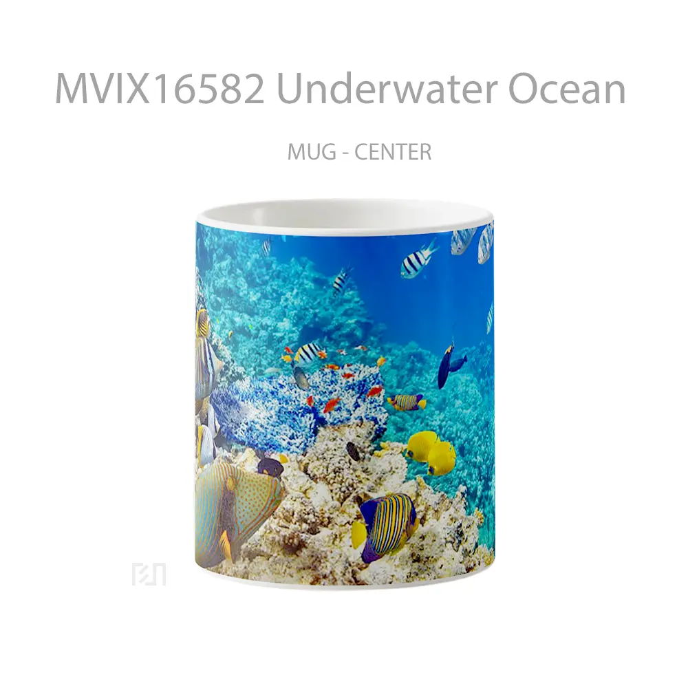 Mug Underwater Ocean Full Wrap Lanscape
