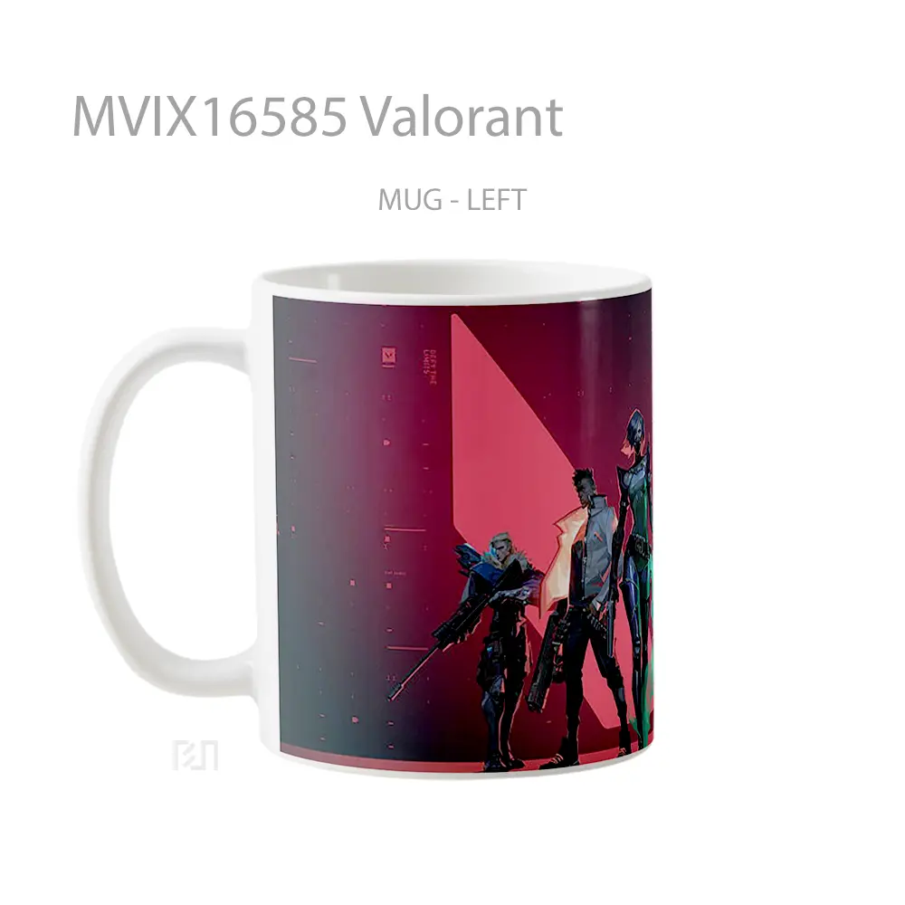 Mug Valorant Full Wrap Lanscape - All-side / Desain