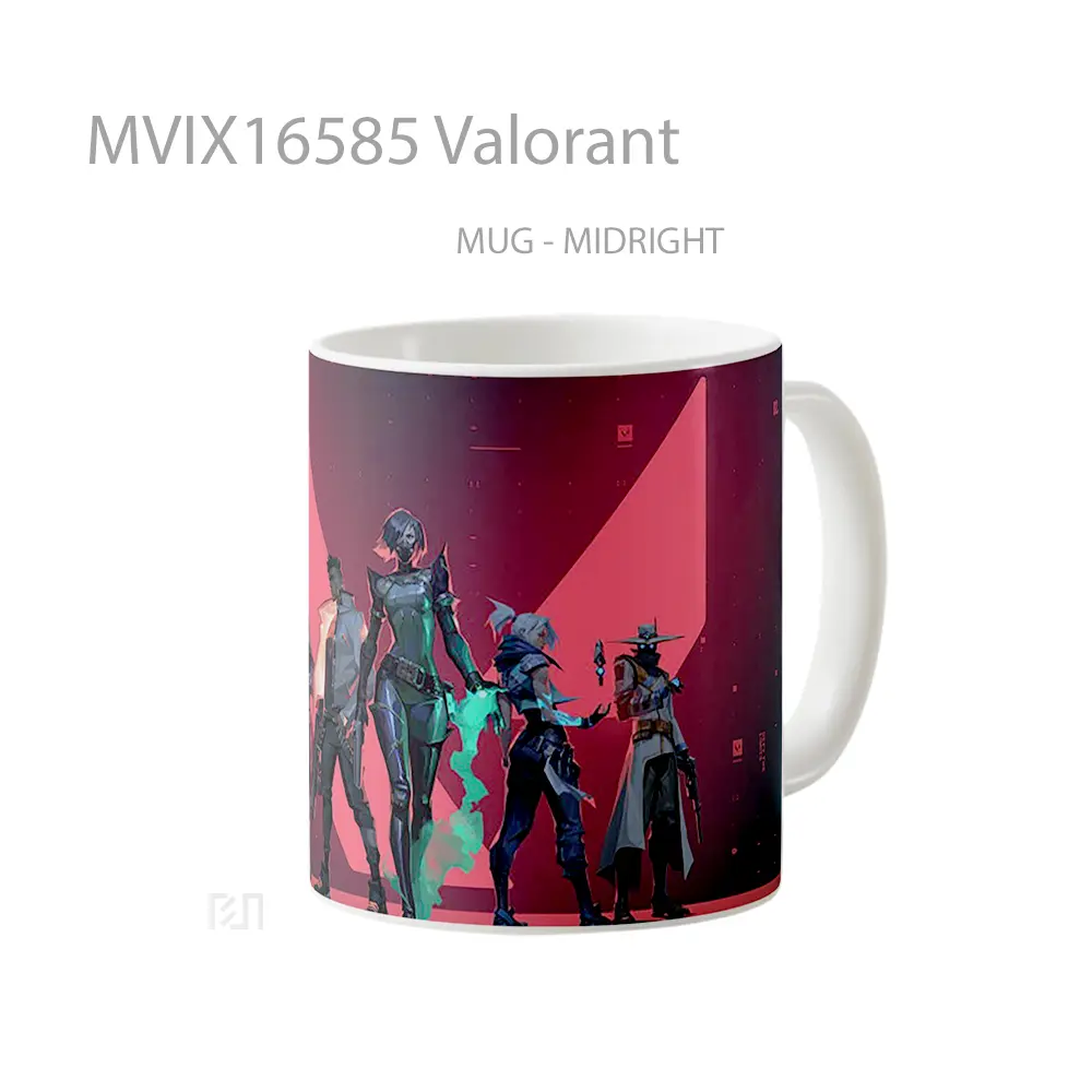 Mug Valorant Full Wrap Lanscape - All-side / Desain
