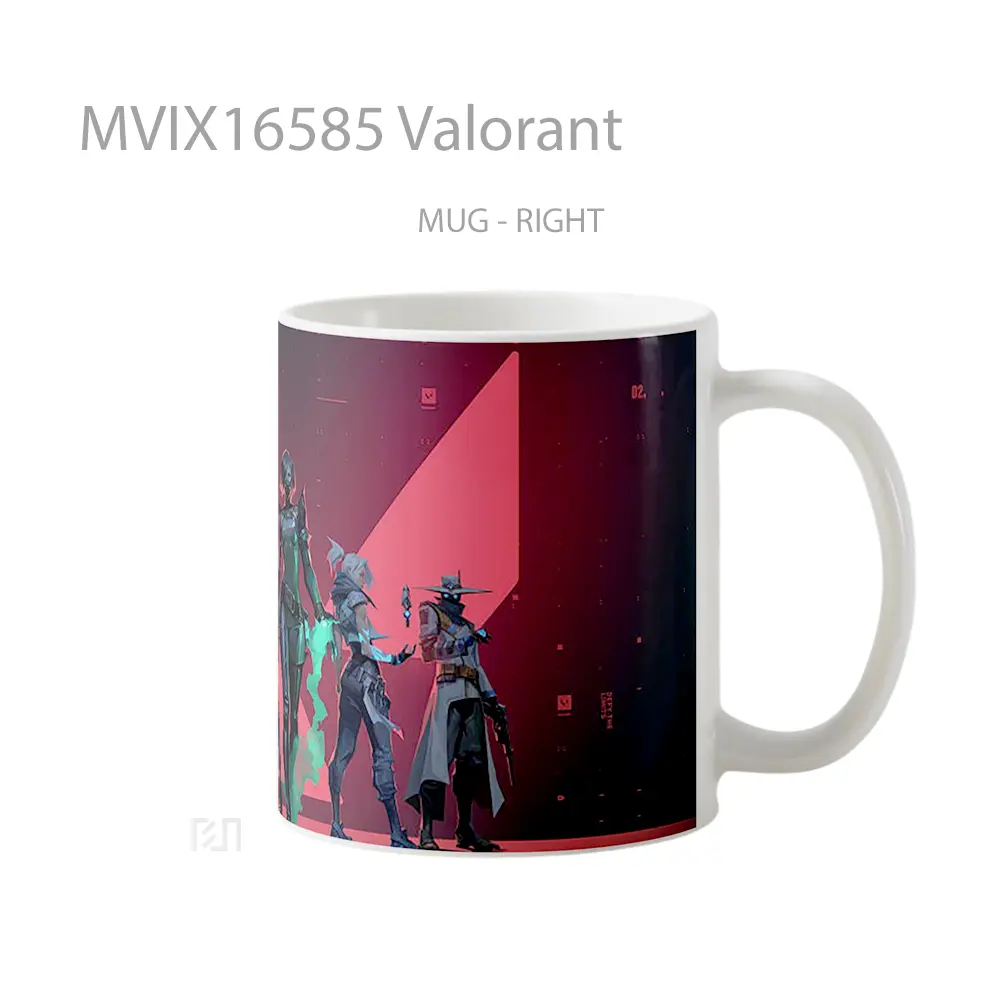 Mug Valorant Full Wrap Lanscape - All-side / Desain