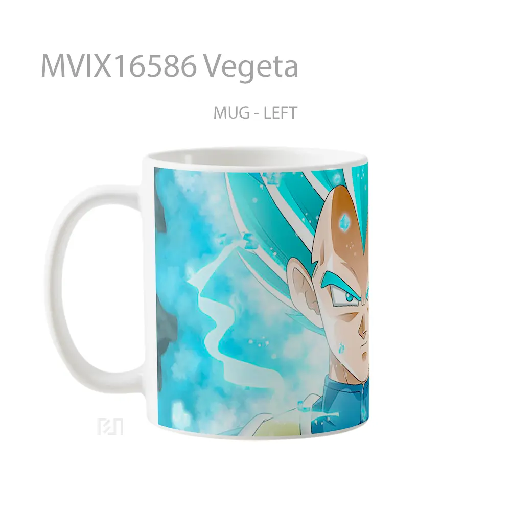 Mug Vegeta Full Wrap Lanscape - All-side / Desain