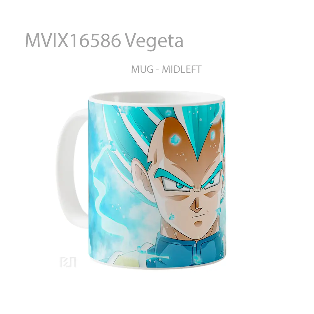 Mug Vegeta Full Wrap Lanscape - All-side / Desain