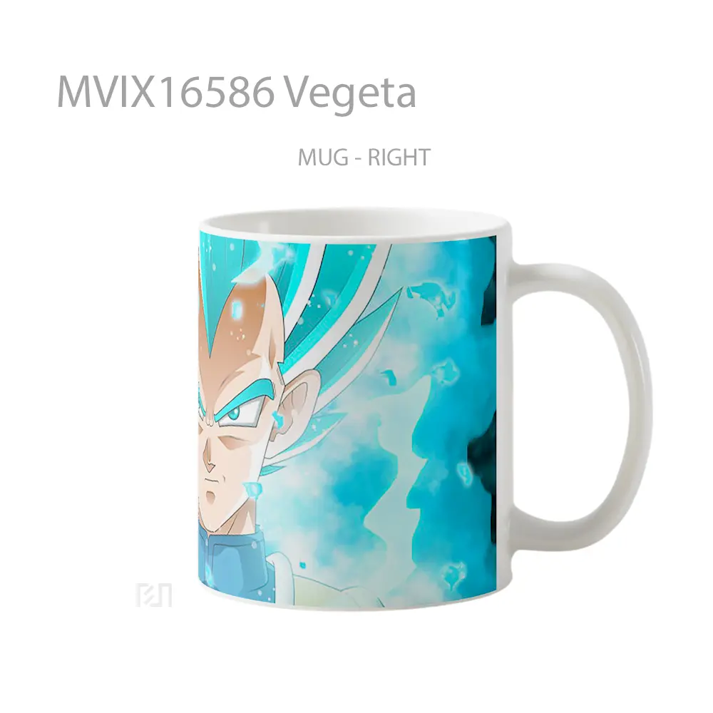 Mug Vegeta Full Wrap Lanscape - All-side / Desain