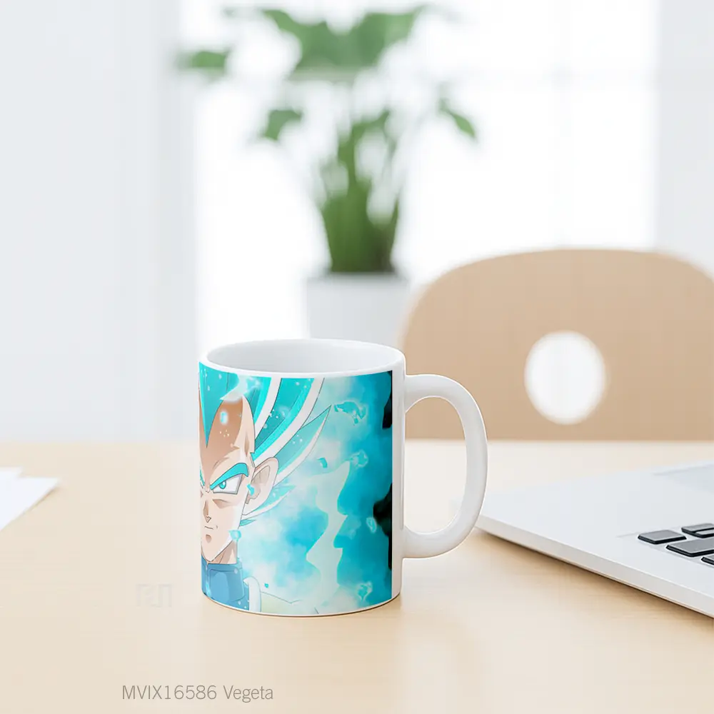 Mug Vegeta Full Wrap Lanscape - All-side / Desain