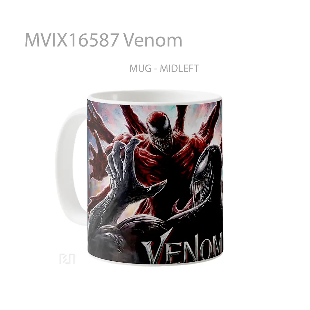 Mug Venom Full Wrap Lanscape - All-side / Desain