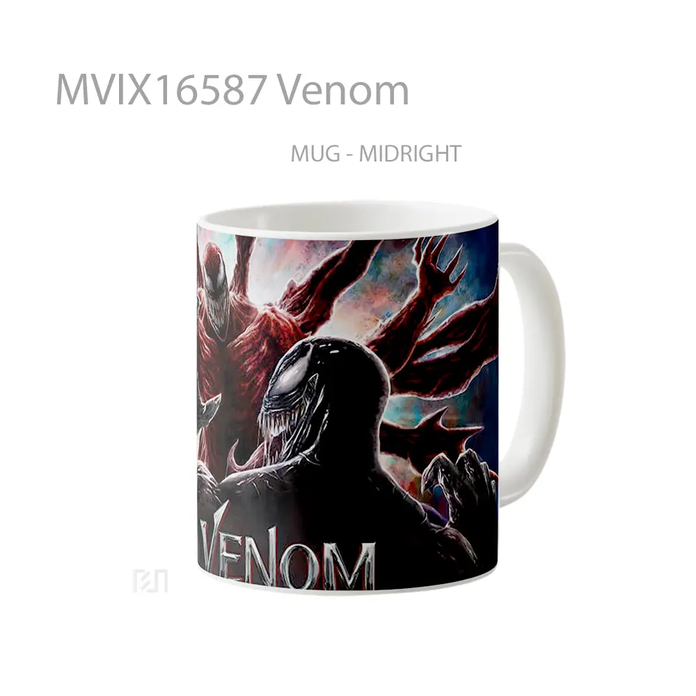 Mug Venom Full Wrap Lanscape - All-side / Desain
