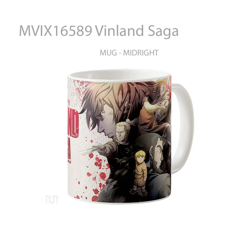 Mug Vinland Saga Full Wrap Lanscape - All-side / Desain