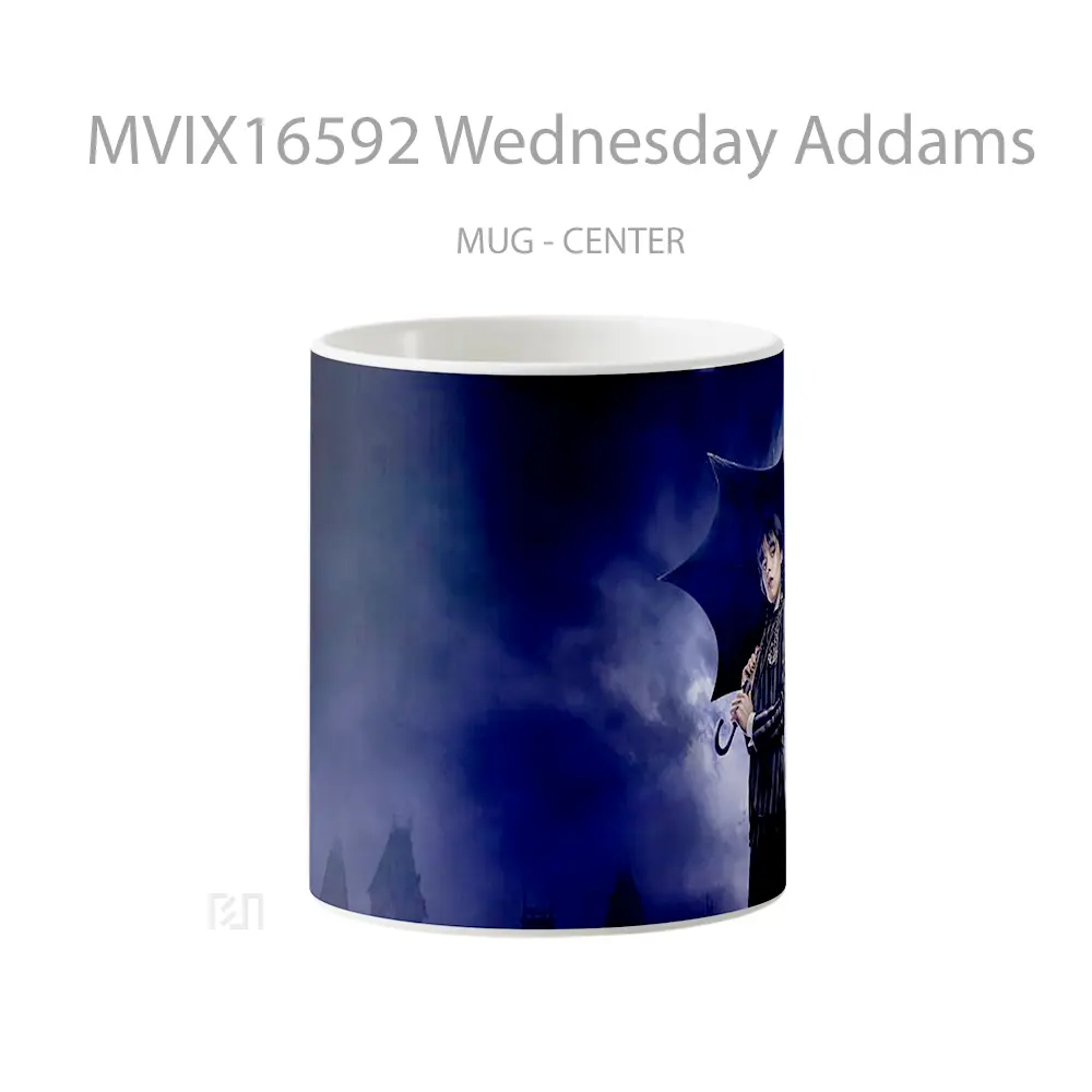 Mug Wednesday Addams Full Wrap Lanscape