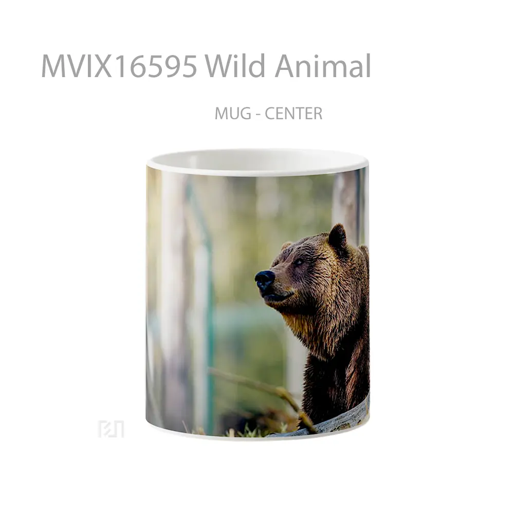 Mug Wild Animal Full Wrap Lanscape