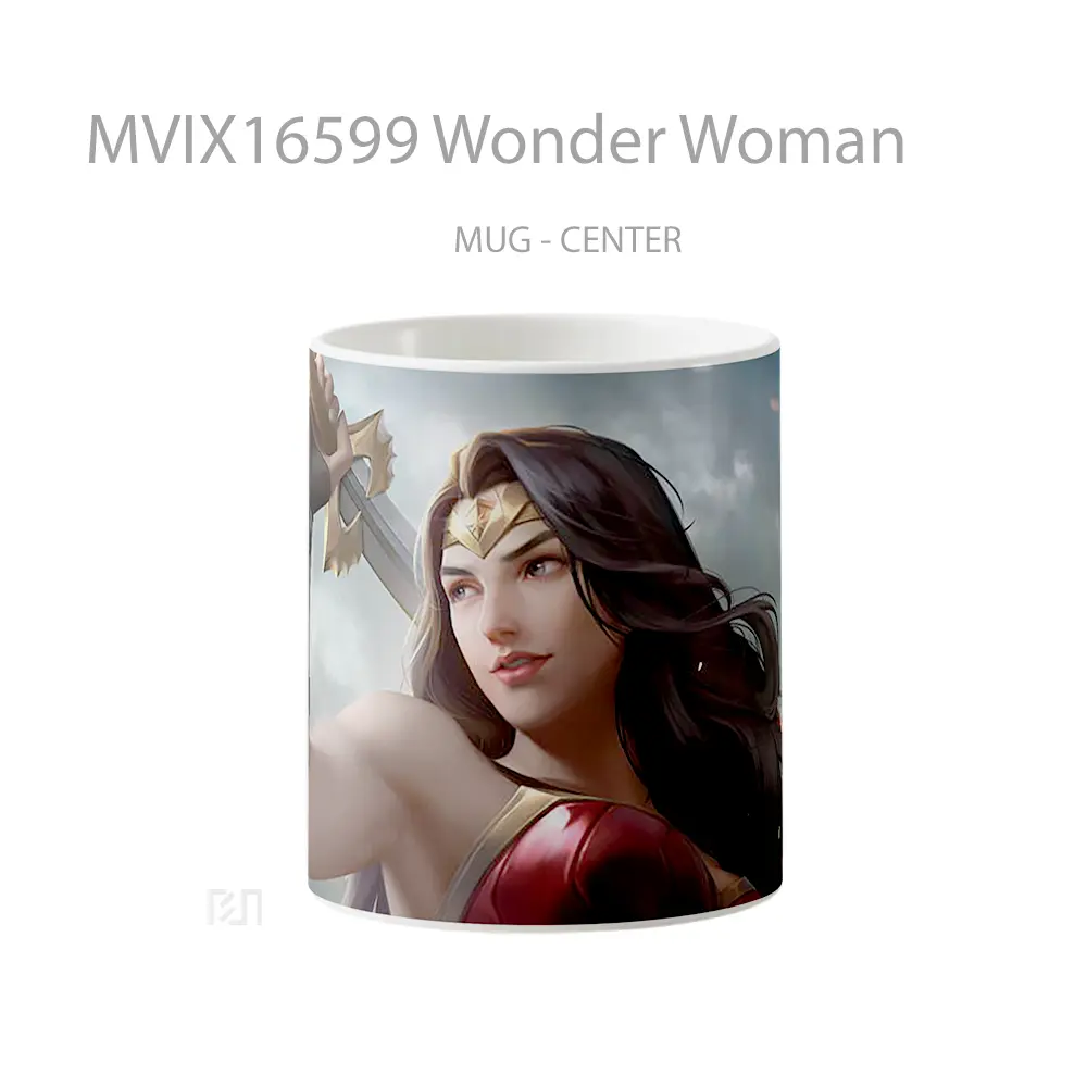 Mug Wonder Woman Full Wrap Lanscape