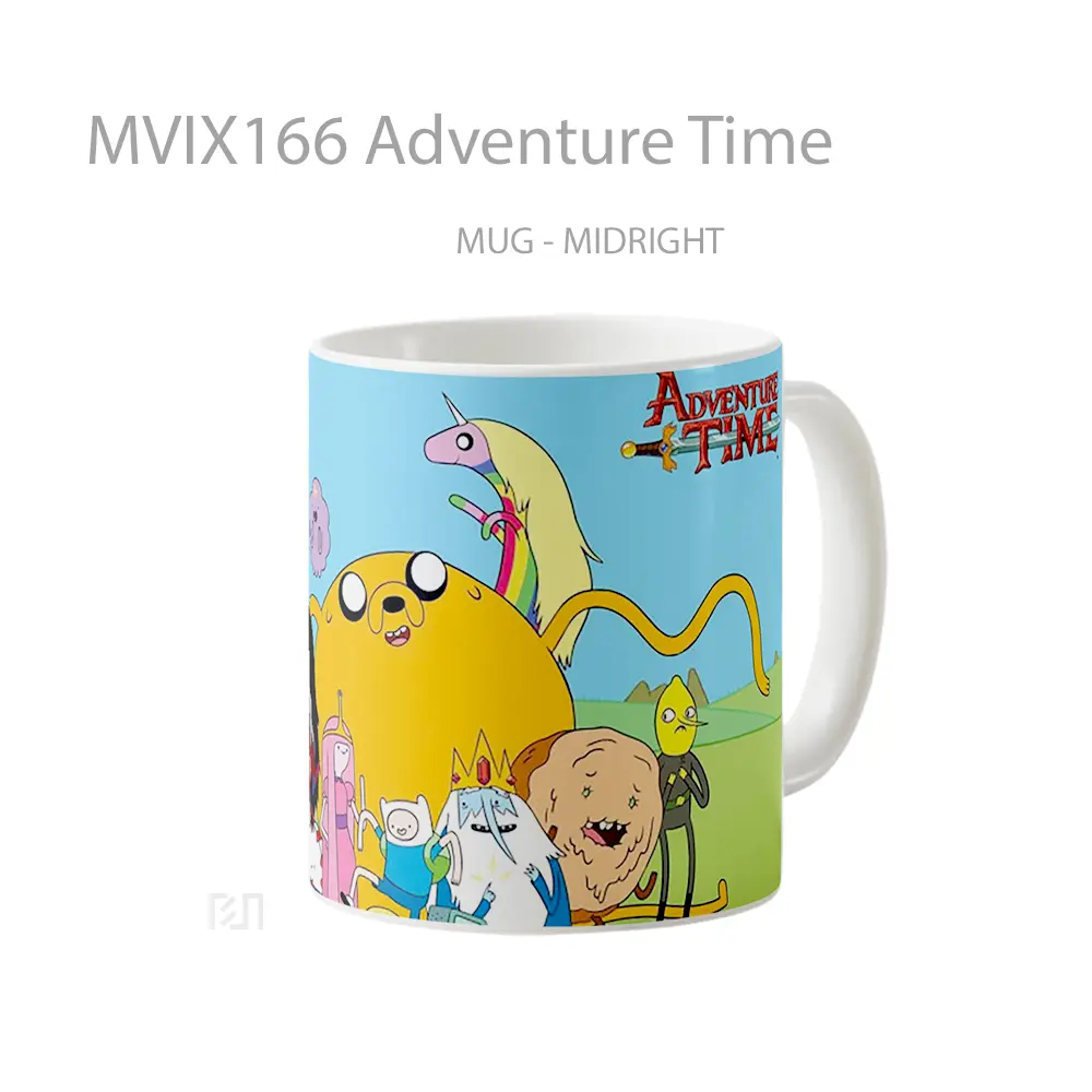 Mug Adventure Time Full Wrap Lanscape - All-side / Desain