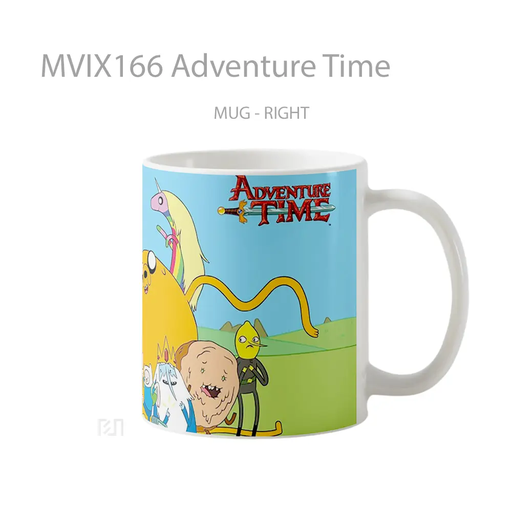 Mug Adventure Time Full Wrap Lanscape - All-side / Desain
