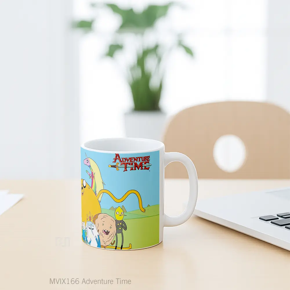 Mug Adventure Time Full Wrap Lanscape - All-side / Desain