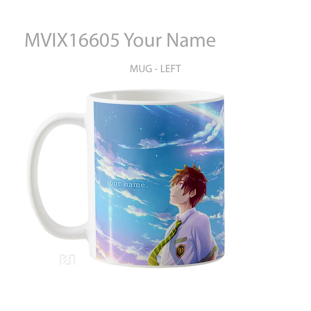Mug Your Name Full Wrap Lanscape - All-side / Desain