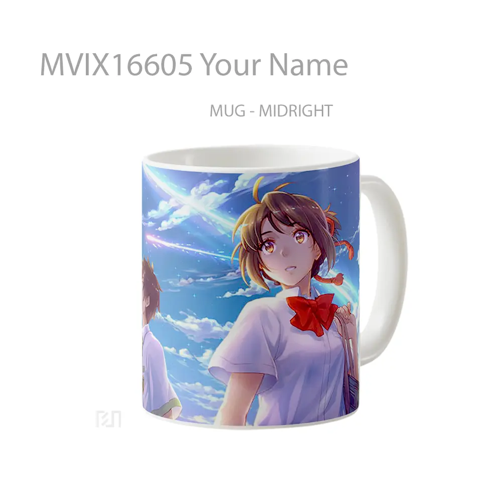 Mug Your Name Full Wrap Lanscape - All-side / Desain