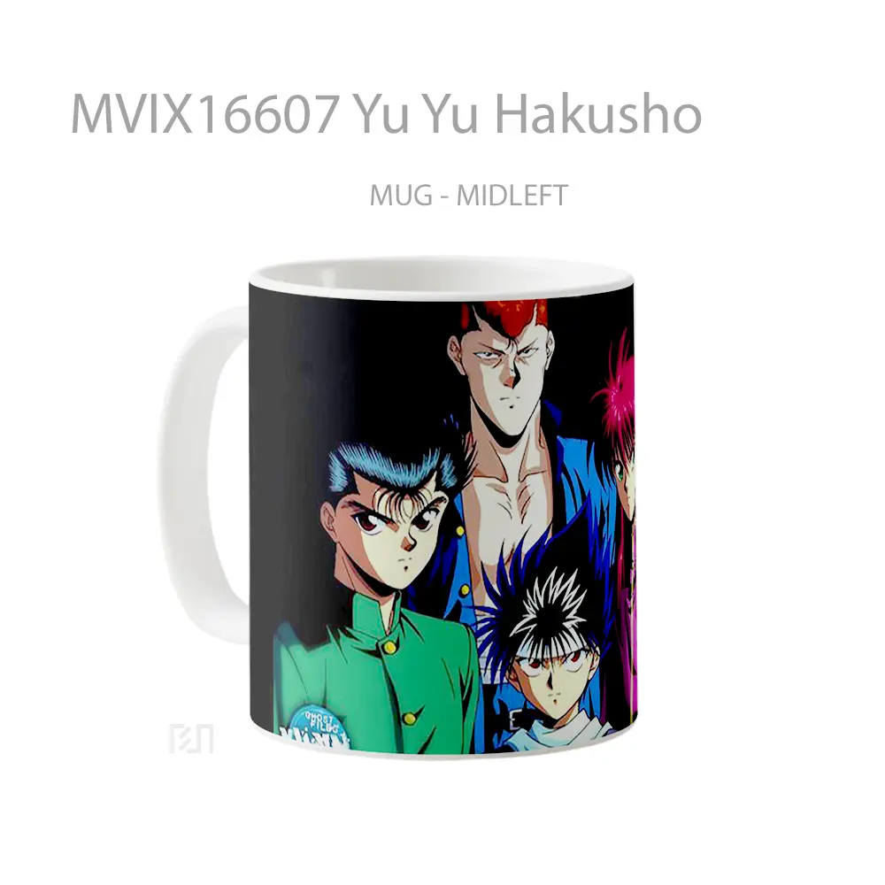 Mug Yu Yu Hakusho Full Wrap Lanscape - All-side / Desain