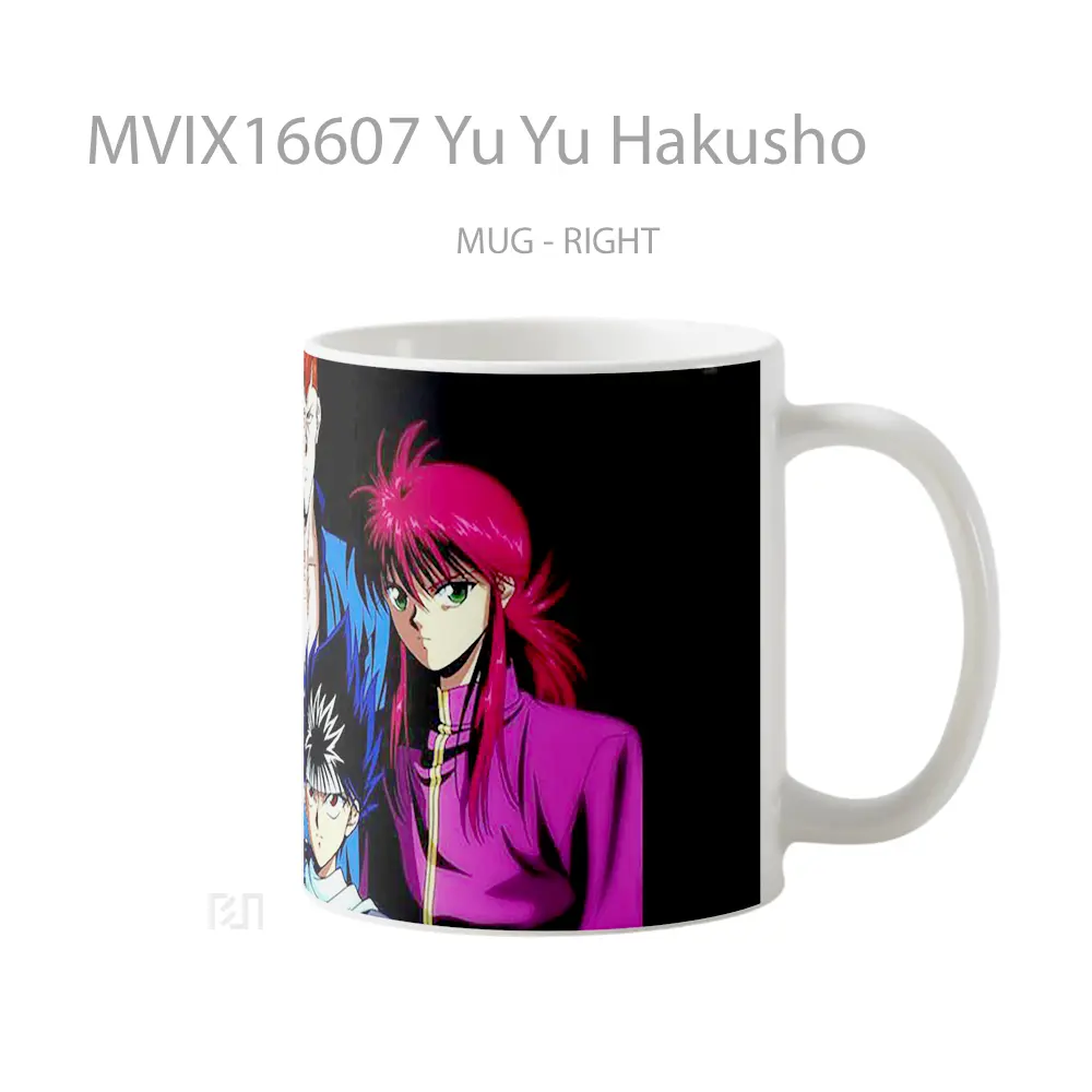 Mug Yu Yu Hakusho Full Wrap Lanscape - All-side / Desain