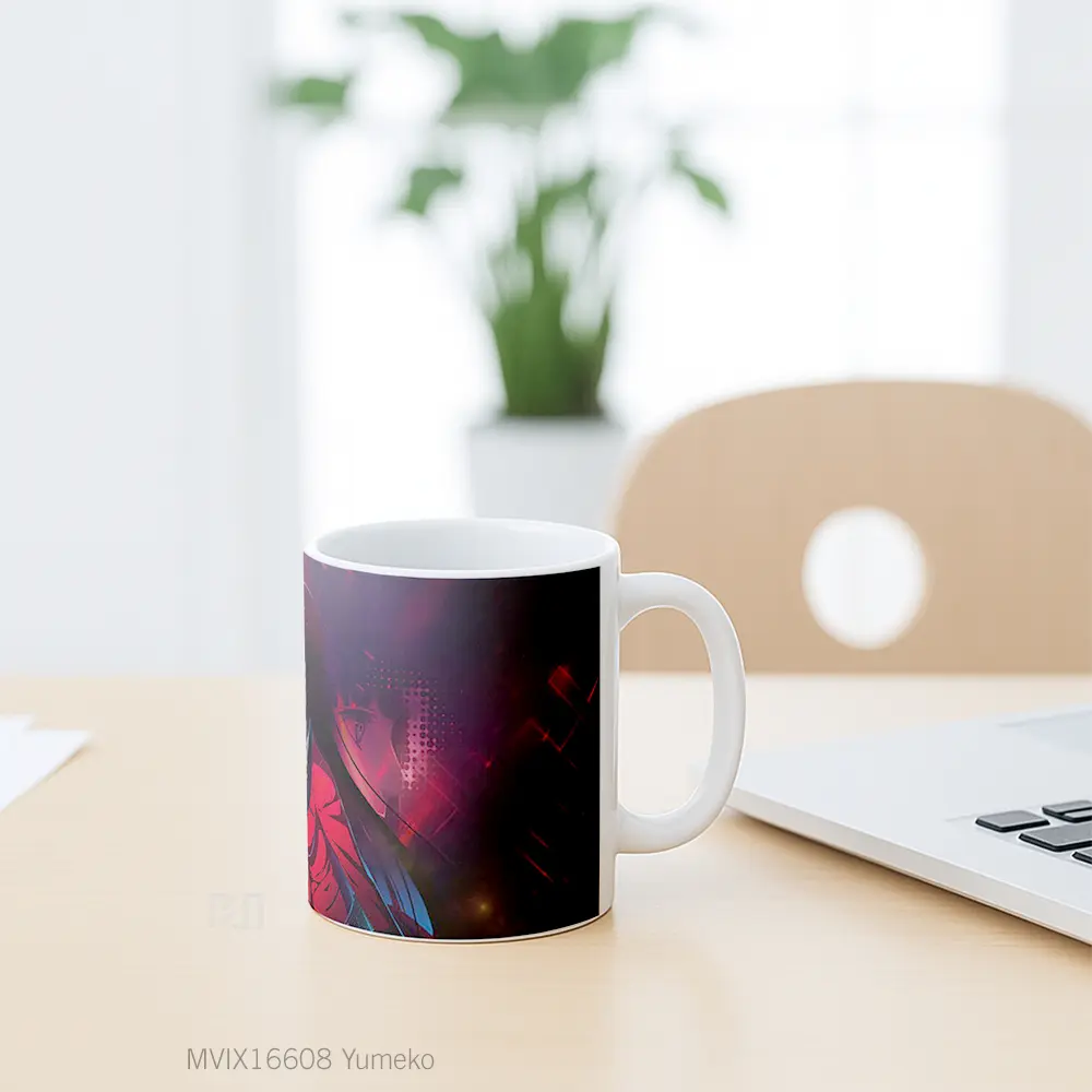Mug Yumeko Full Wrap Lanscape - All-side / Desain