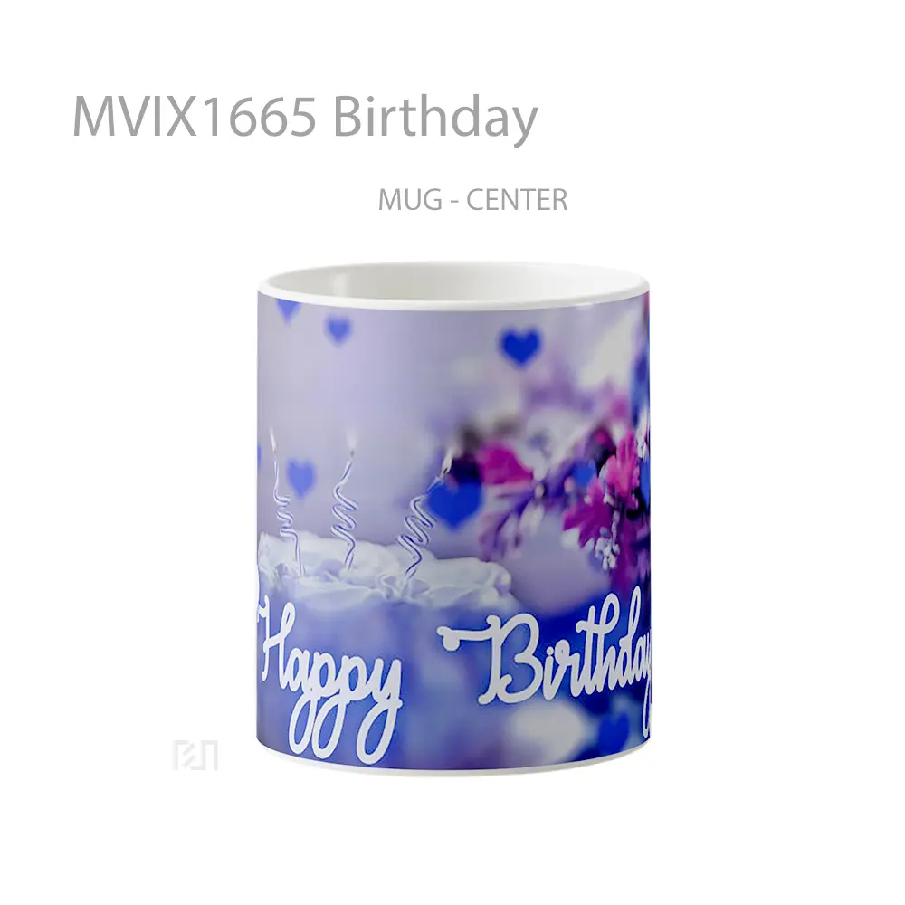 Mug Birthday Full Wrap Lanscape