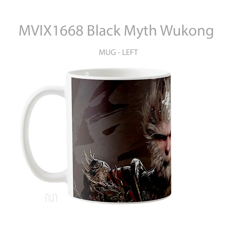 Mug Black Myth Wukong Full Wrap Lanscape - All-side / Desain