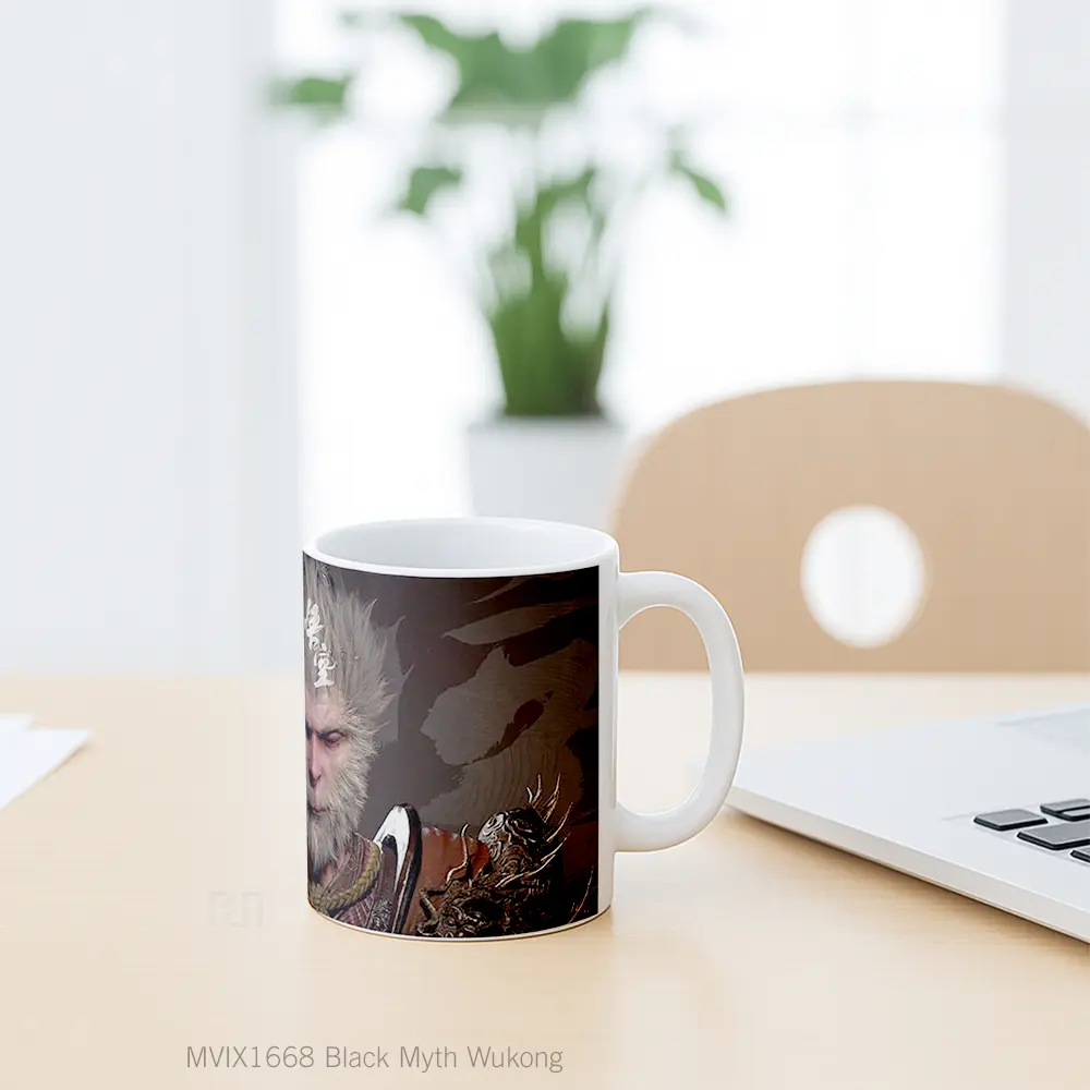 Mug Black Myth Wukong Full Wrap Lanscape - All-side / Desain