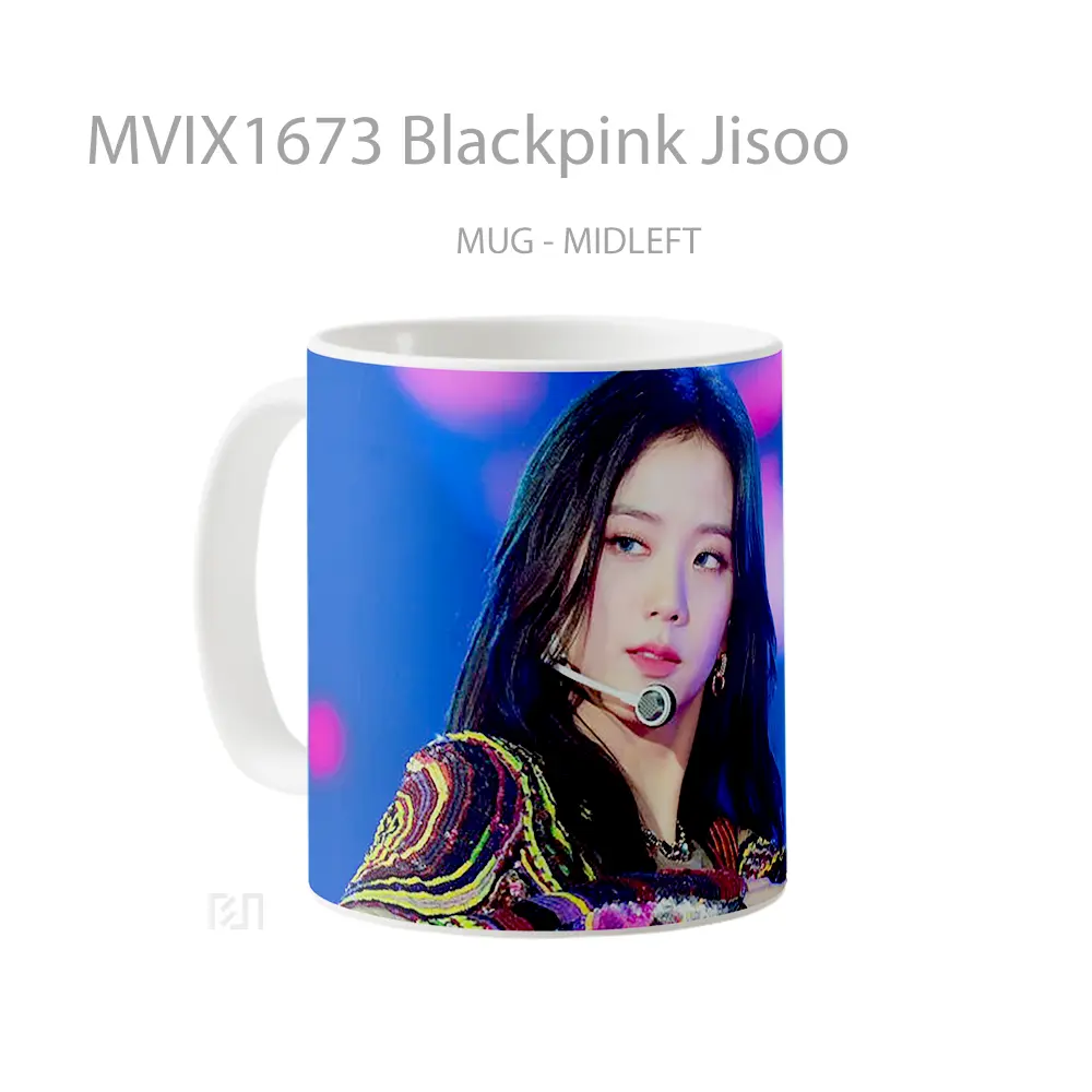 Mug Blackpink Jisoo Full Wrap Lanscape - All-side / Desain