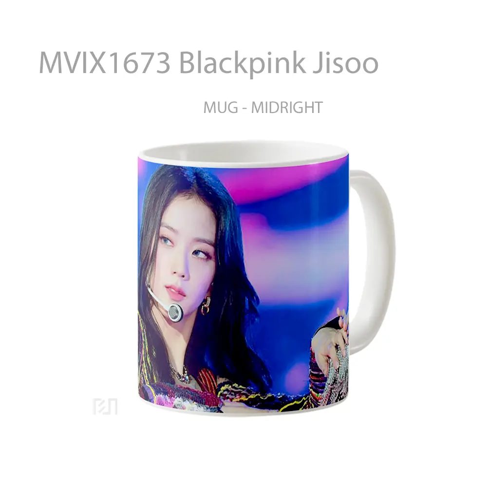 Mug Blackpink Jisoo Full Wrap Lanscape - All-side / Desain