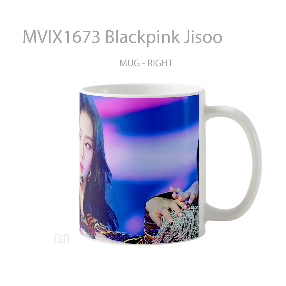Mug Blackpink Jisoo Full Wrap Lanscape - All-side / Desain