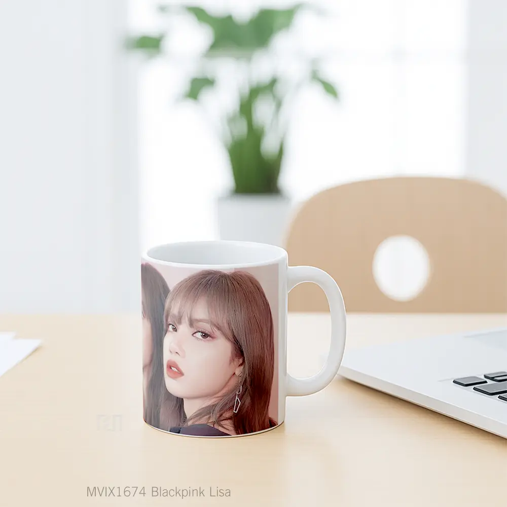 Mug Blackpink Lisa Full Wrap Lanscape - All-side / Desain
