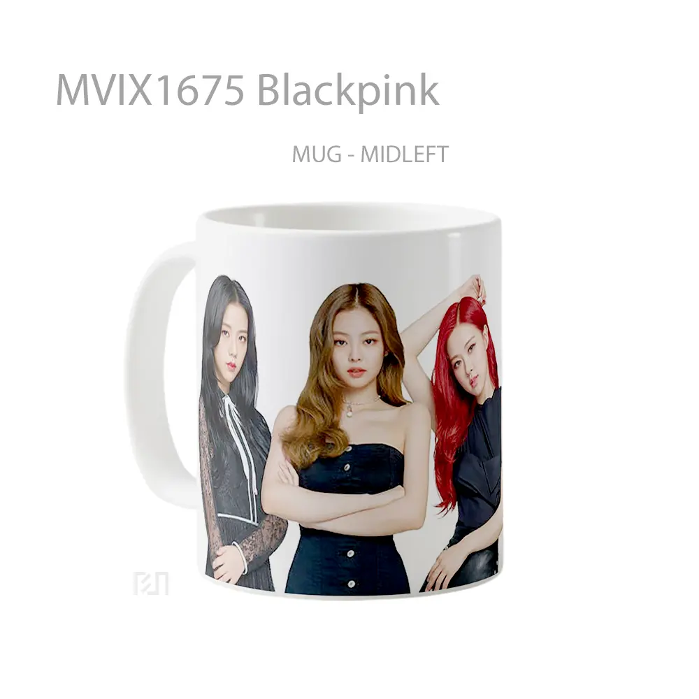 Mug Blackpink Full Wrap Lanscape - All-side / Desain
