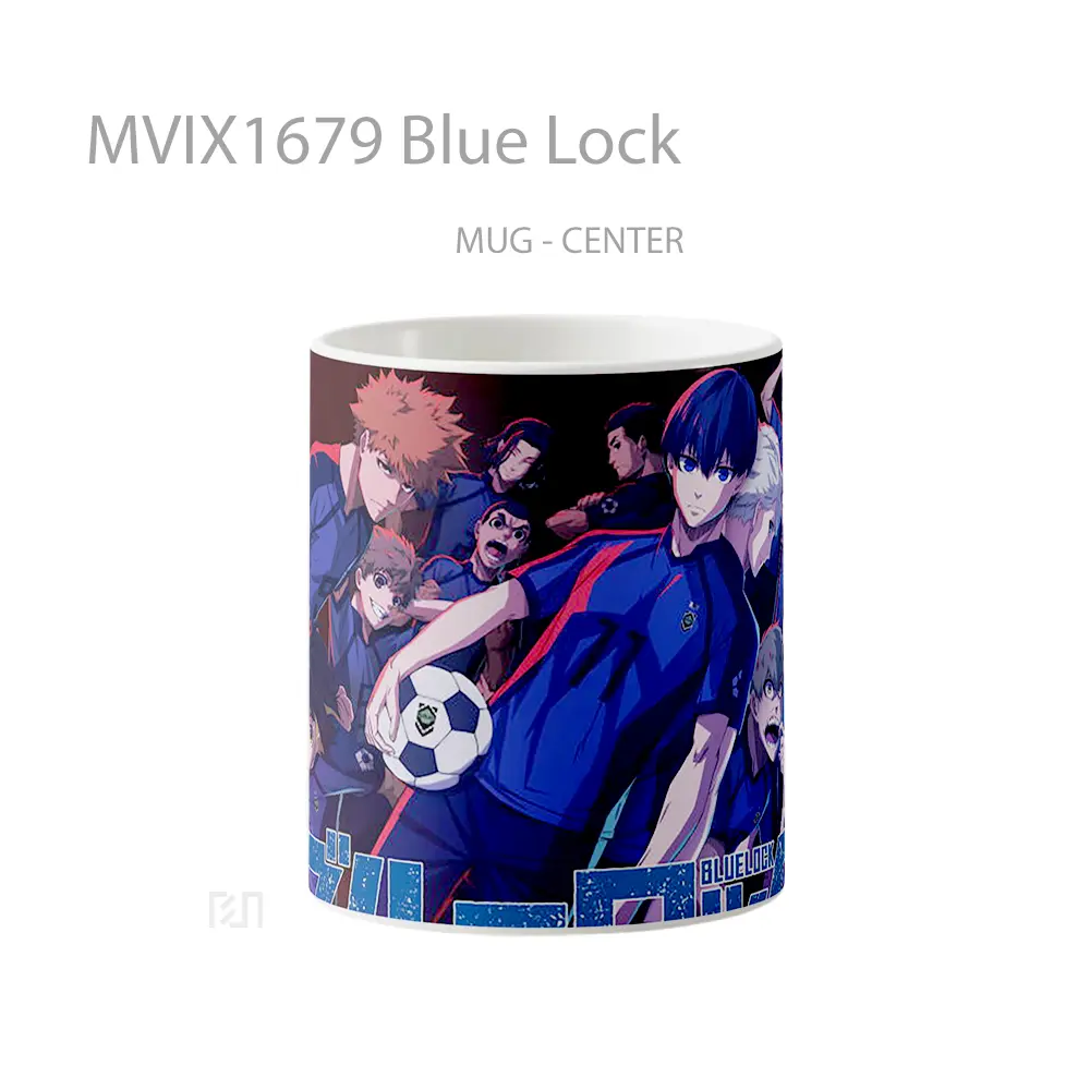 Mug Blue Lock Full Wrap Lanscape
