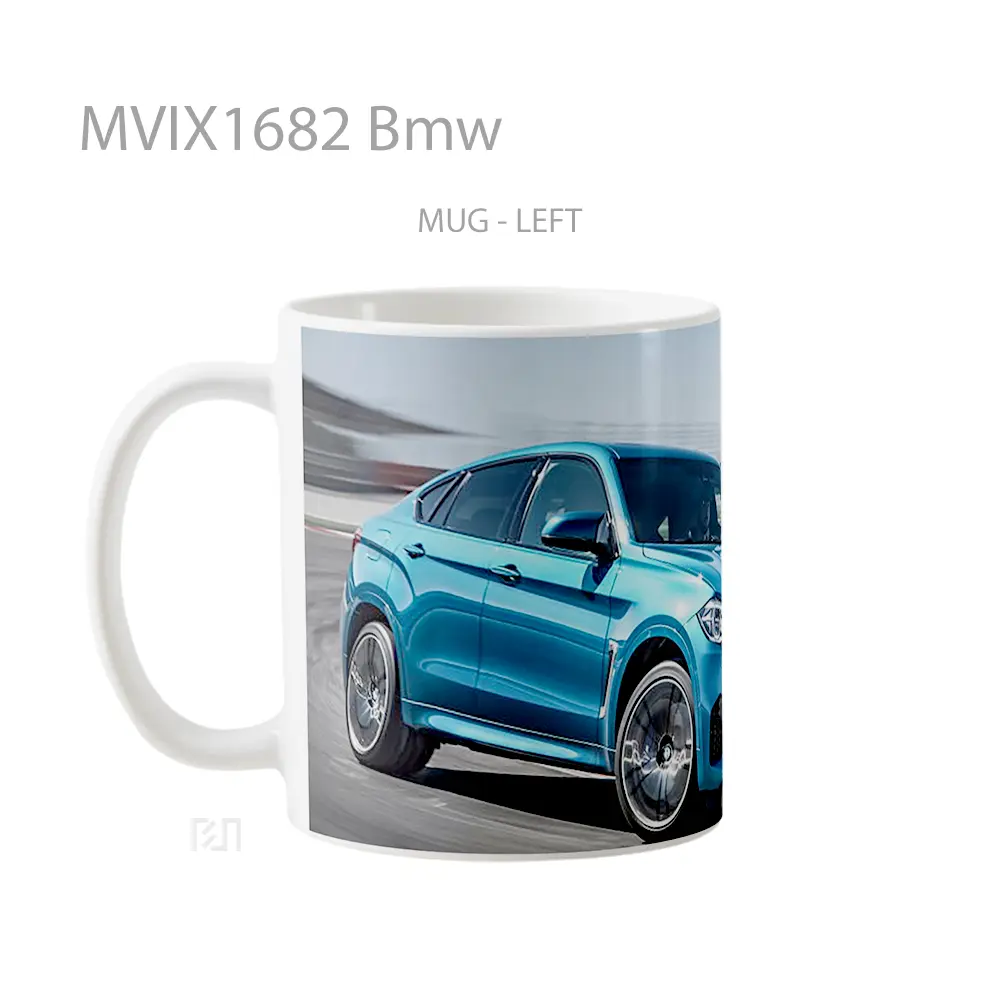 Mug Bmw Full Wrap Lanscape - All-side / Desain