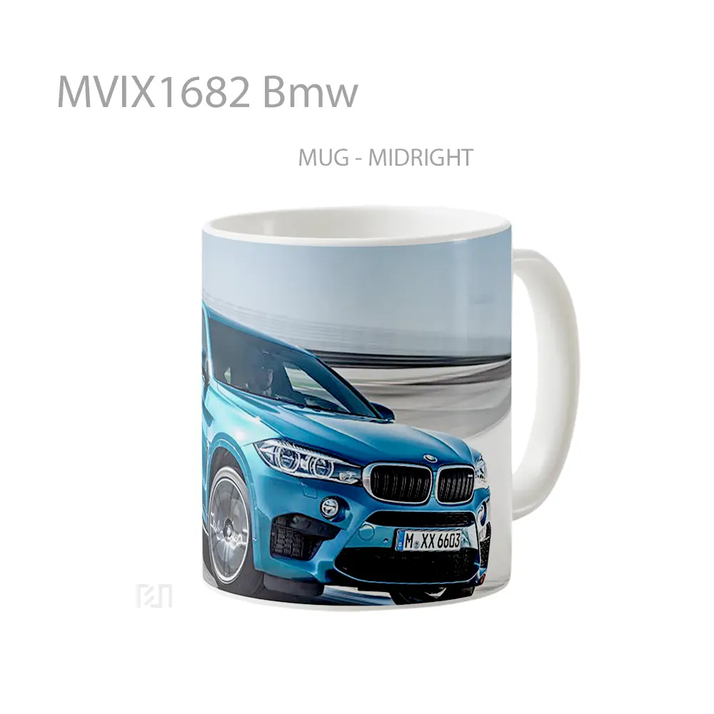 Mug Bmw Full Wrap Lanscape - All-side / Desain
