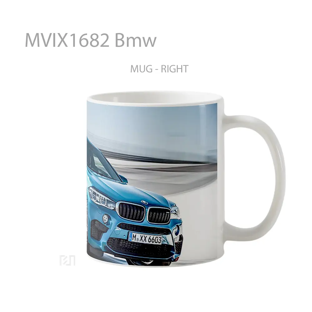 Mug Bmw Full Wrap Lanscape - All-side / Desain