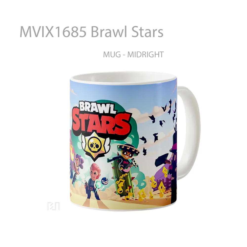 Mug Brawl Stars Full Wrap Lanscape - All-side / Desain