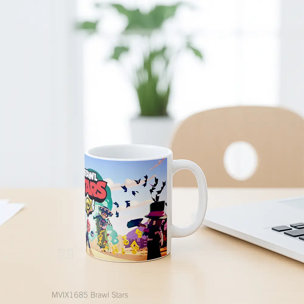 Mug Brawl Stars Full Wrap Lanscape - All-side / Desain