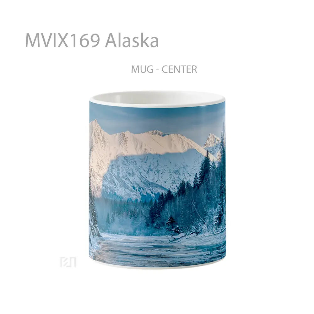 Mug Alaska Full Wrap Lanscape