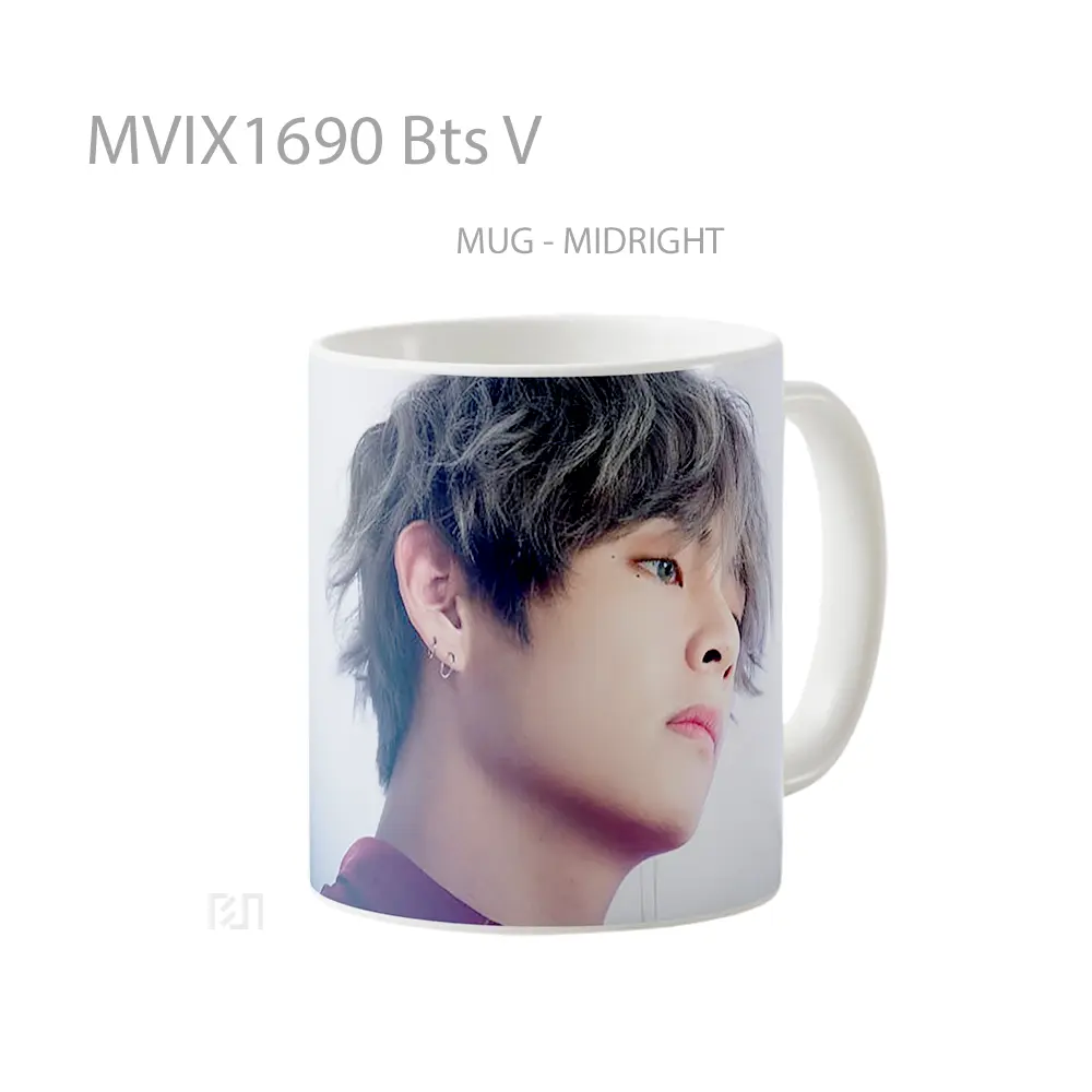 Mug Bts V Full Wrap Lanscape - All-side / Desain