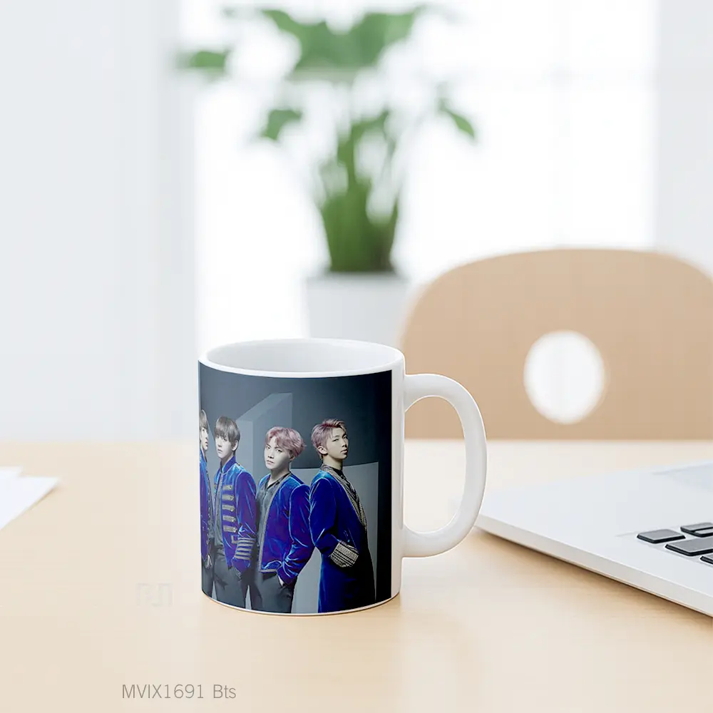 Mug Bts Full Wrap Lanscape - All-side / Desain