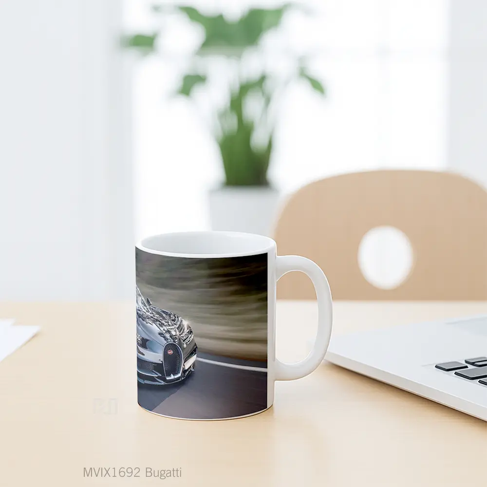 Mug Bugatti Full Wrap Lanscape - All-side / Desain