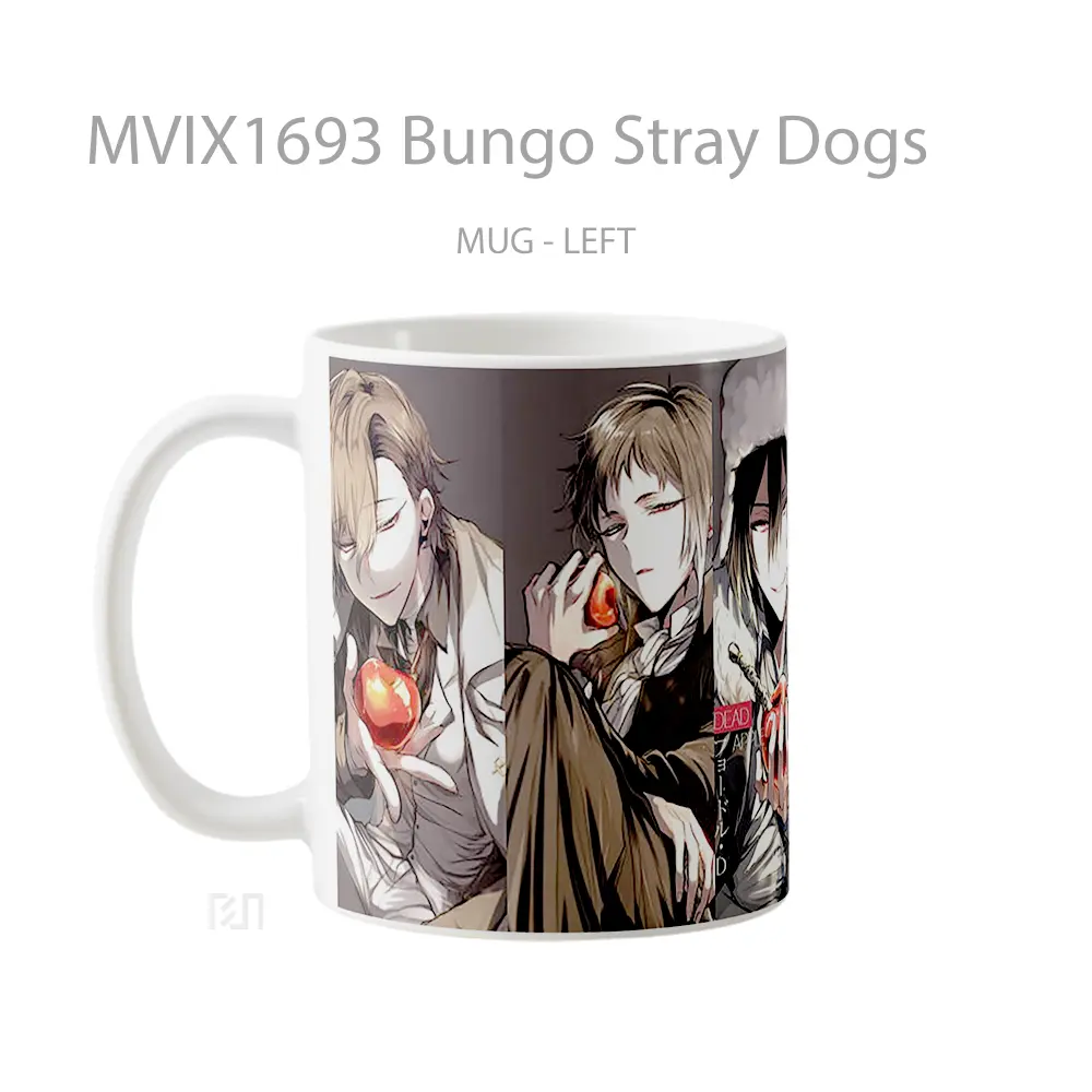 Mug Bungo Stray Dogs Full Wrap Lanscape - All-side / Desain