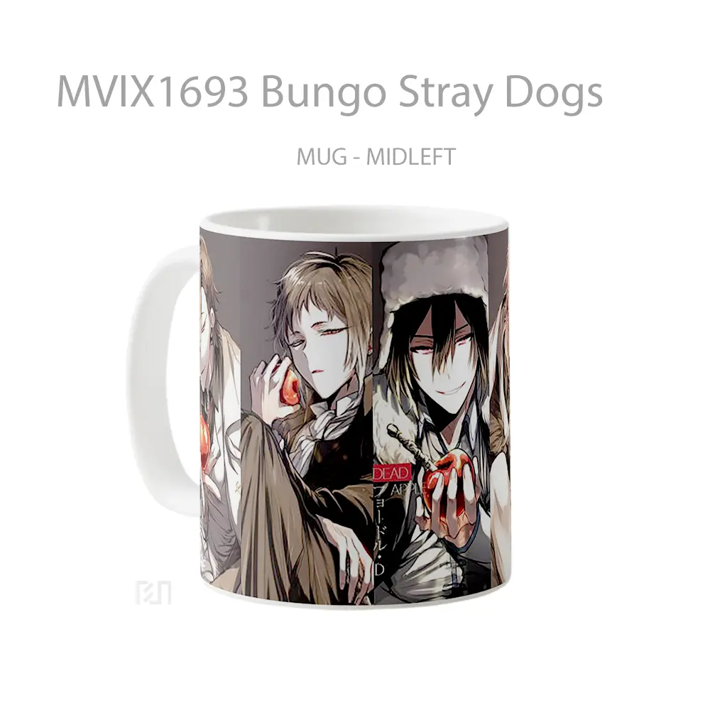 Mug Bungo Stray Dogs Full Wrap Lanscape - All-side / Desain