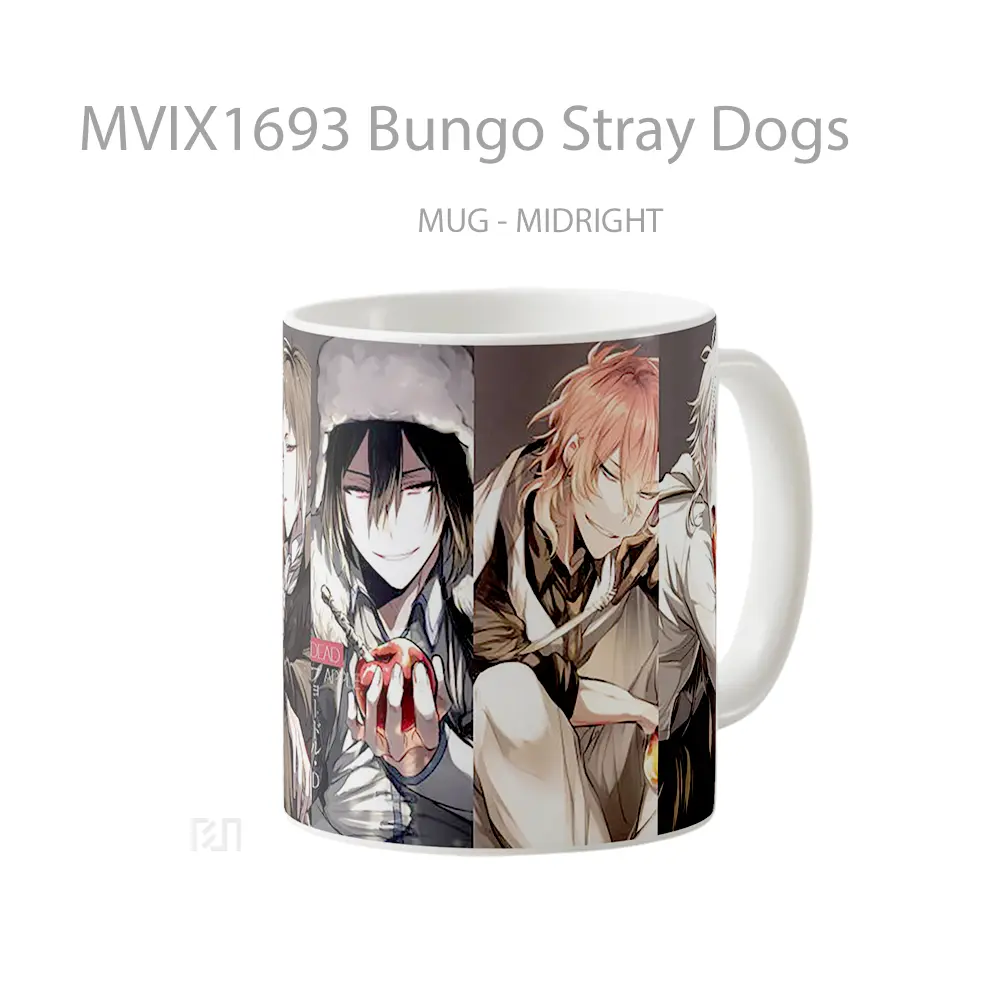 Mug Bungo Stray Dogs Full Wrap Lanscape - All-side / Desain