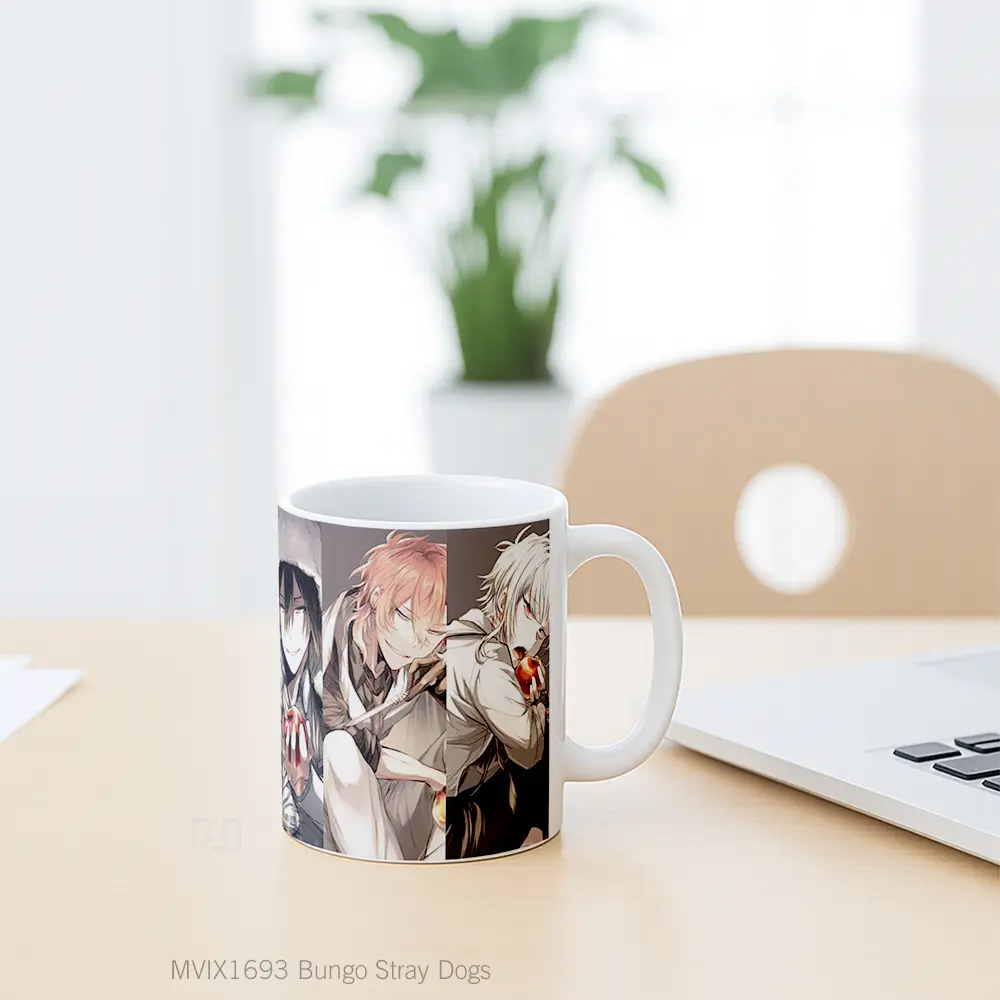 Mug Bungo Stray Dogs Full Wrap Lanscape - All-side / Desain