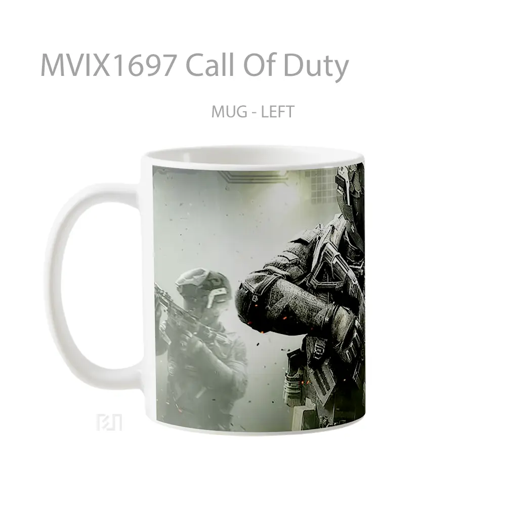 Mug Call Of Duty Full Wrap Lanscape - All-side / Desain