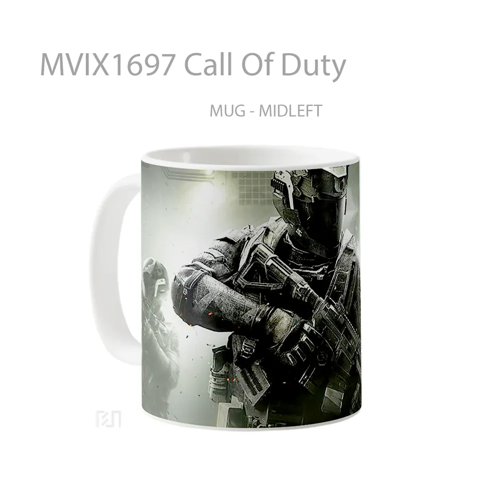 Mug Call Of Duty Full Wrap Lanscape - All-side / Desain