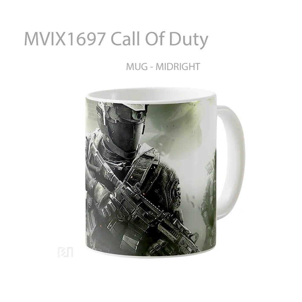 Mug Call Of Duty Full Wrap Lanscape - All-side / Desain
