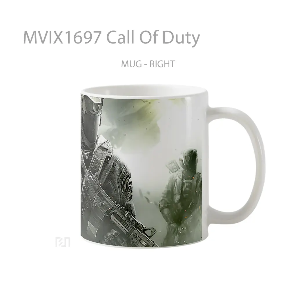 Mug Call Of Duty Full Wrap Lanscape - All-side / Desain